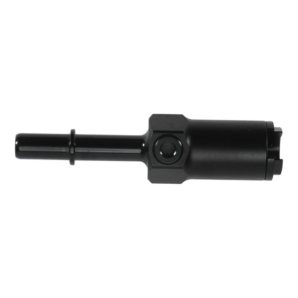 DeatschWerks 3/8in EFI Quick Connect Gauge Adapter 1/8in NPT Gauge Port - 6-02-0783-B Photo - Primary