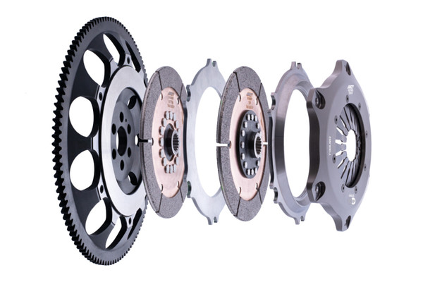 ACT 91-98 Nissan Silvia K (JDM) Twin Disc Sintered Iron Race Clutch Kit - T2RR-N02 Photo - Primary