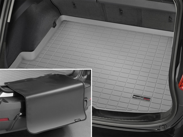 WeatherTech 25-26 Ford Expedition Behind 3rd Row Cargo Liner w/Bumper Protector - Grey - 421870SK Photo - Primary