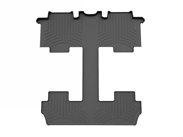WeatherTech 25-25 Volkswagen ID Buzz One piece-2nd and 3rd row coverage Rear FloorLiner - Black - 4418244 Photo - Primary