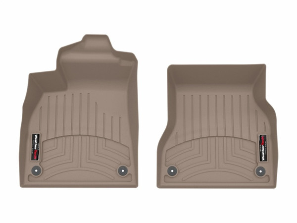 WeatherTech 25-25 Audi A6 Sportback e-tron 1st Row Front FloorLiner - Tan - 4519571 Photo - Primary