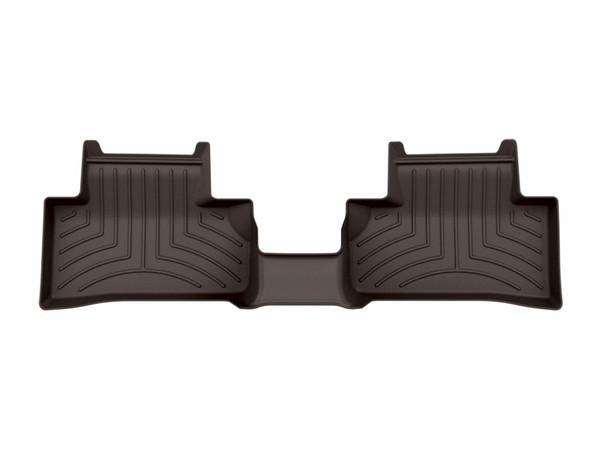 WeatherTech 2025 Audi Q5 2nd Row Rear FloorLiner HP - Cocoa - 4711464IM Photo - Primary