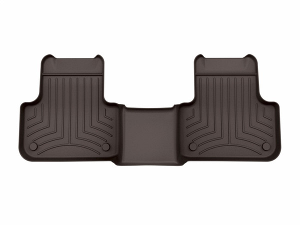 WeatherTech 17-25 Audi Q7-Not Significant Retention post-2nd Row Rear FloorLiner HP - Cocoa - 478872IM Photo - Primary
