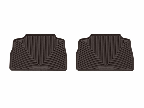 WeatherTech 24-26 BMW X6 Competition 2nd Row Rear All-Weather Floor Mats - Cocoa - W690CO Photo - Primary