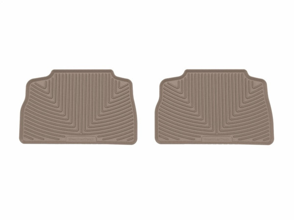 WeatherTech 20-26 BMW X6 40i 2nd Row Rear All-Weather Floor Mats - Tan - W690TN Photo - Primary