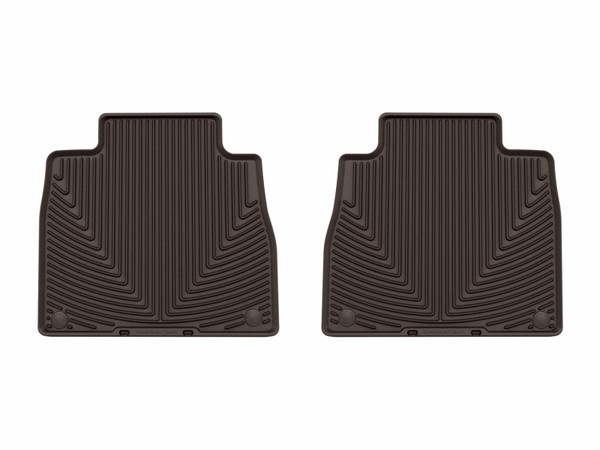 WeatherTech 20-25 Mercedes-Benz AMG GLS 63 SUV 2nd Row Rear All-Weather Floor Mats - Cocoa - W691CO Photo - Primary