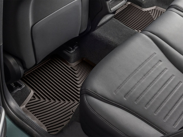 WeatherTech 24-26 Mercedes-Benz AMG GLC 43 Coupe 2nd Row Rear All-Weather Floor Mats - Cocoa - W701CO Photo - Primary