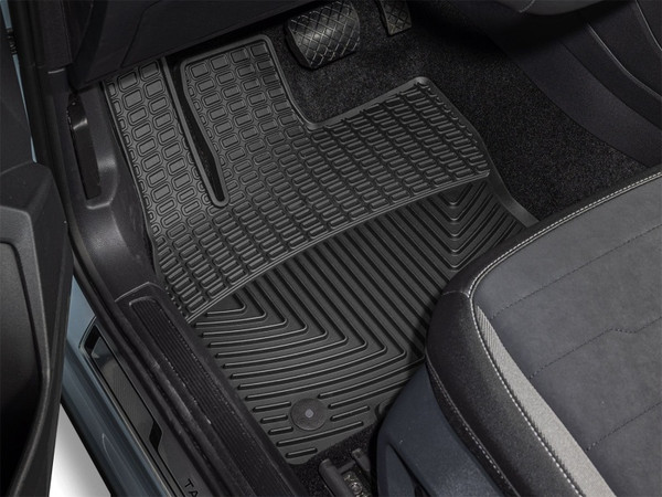 WeatherTech 21-26 Volkswagen Taos 1st Row Front All-Weather Floor Mats - Black - W746 Photo - Primary