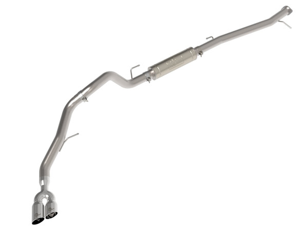 aFe Vulcan Series 3in Stainless Rear-Side Exit Exhaust Sys Polished Ford Ranger Raptor 22-26 L4-2.0L - 49-33156-P Photo - Primary