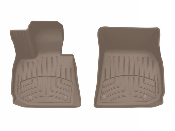WeatherTech 25-25 BMW X3 1st Row Front FloorLiner HP - Tan - 4519151IM Photo - Primary