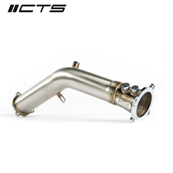 CTS TURBO B8/B8.5 AUDI A4/A5/ALLROAD/Q5 1.8T/2.0T TEST PIPE - CTS-EXH-TP-0004-B8