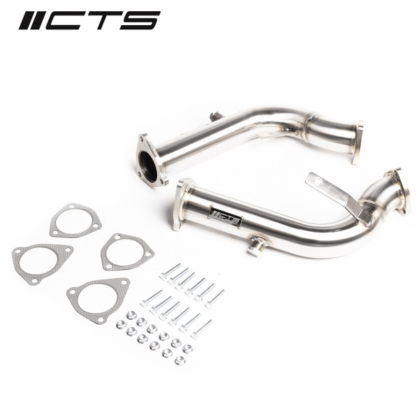 CTS TURBO AUDI 3.0T SUPERCHARGED V6 TEST PIPE SET - CTS-EXH-TP-0012