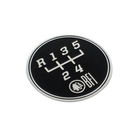 5-Speed Gate Pattern Coin for Heavy Weight Shift Knobs (Transverse) - IBFI10051
