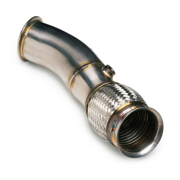 CTS TURBO CATLESS 3.5″ DOWNPIPE BMW N55 (PNEUMATIC WASTEGATE) - CTS-EXH-DP-0022