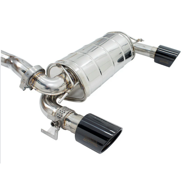 Invidia 15-18 Ford Focus RS Q300 w/Valve Rolled Black Tip Cat-Back Exhaust - HS15FFR3V1RB User 1