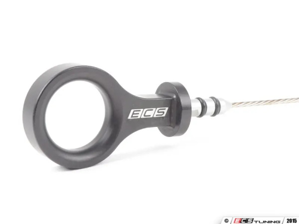 Billet Engine oil Dipstick - black Anodized - ES#2960435