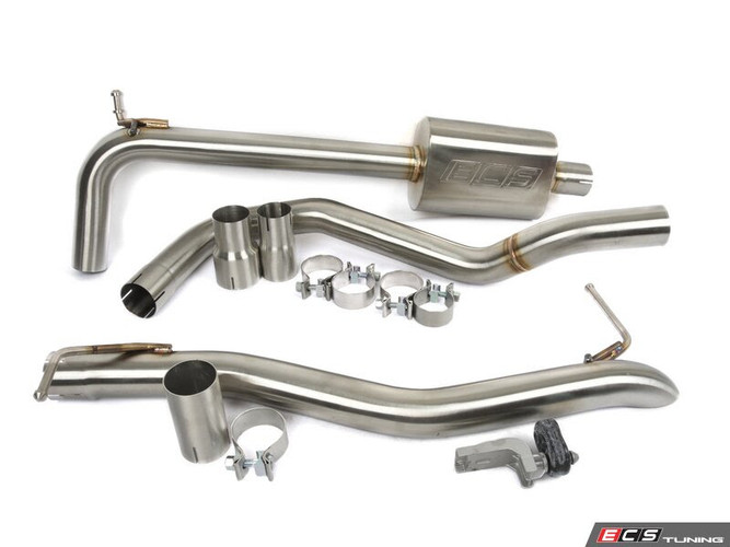 NEW ECS Performance Cat-Back Exhaust System for MK7.5 Jetta 1.5T!