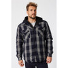 JetPilot JPW49 Quilted Mens Flannel Jacket