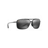 Maui Jim GREY KAUPO GAP BLACK GLOSS