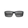 Maui Jim GREY KANAIO COAST MATTE BLACK/WHITE/BLUE