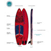 SPINERA LIGHT 11'2 SUP RED