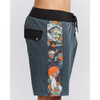 LOOSE IN PARADISE  BOARDSHORT 18" - CHARCOAL