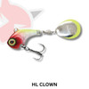 DERACOUP 3/8oz Tail Spin - hl clown