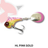 DERACOUP 3/8oz Tail Spin - hl pink gold