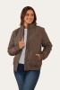 Ringers Western Tesbury Womans Jacket - Brown / Military Green