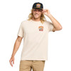 The Mad Hueys Oz Straya Short Sleeve Tee Cement