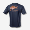 DESOLVE Staple Snapper Tee Shirt Navy