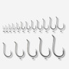 Hook'em Octopus Beak Hooks Black Nickel Coated