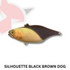 JACKALL TN60 - silhouette black brown dog