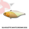 JACKALL TN60 - silhouette white brown dog