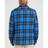 CAUGHT FK ALL PLAID JACKET - NAVY