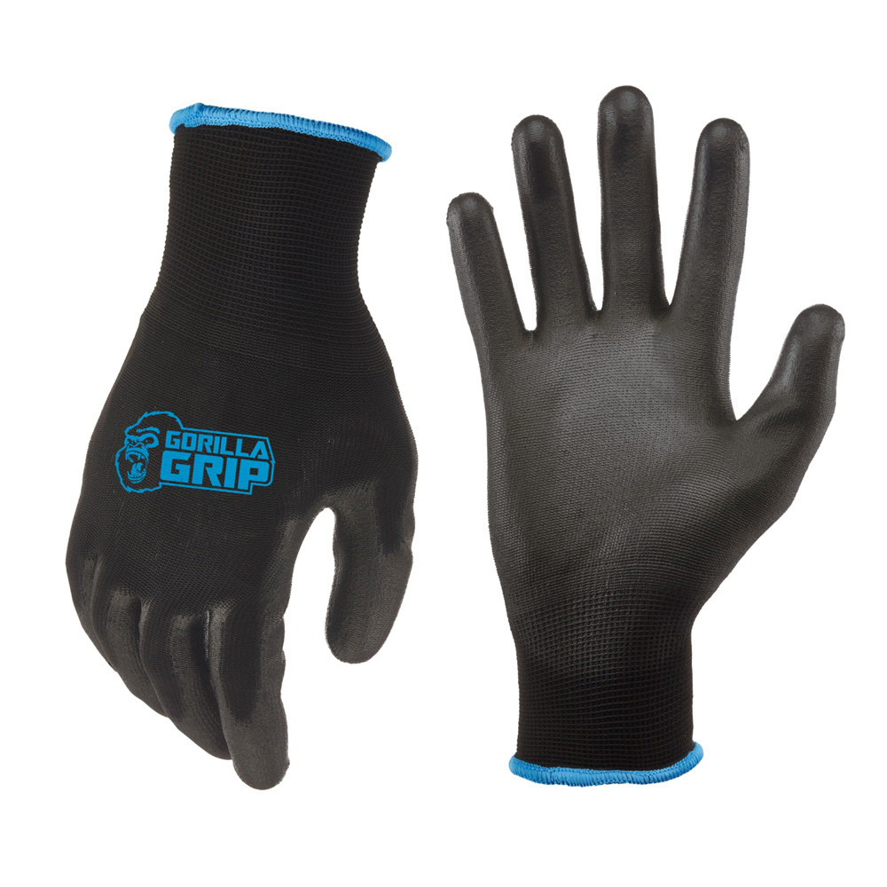 Gorilla Grip Gloves 5-Pair Grease Monkey Gorilla Grip Mechanic - Foto 5