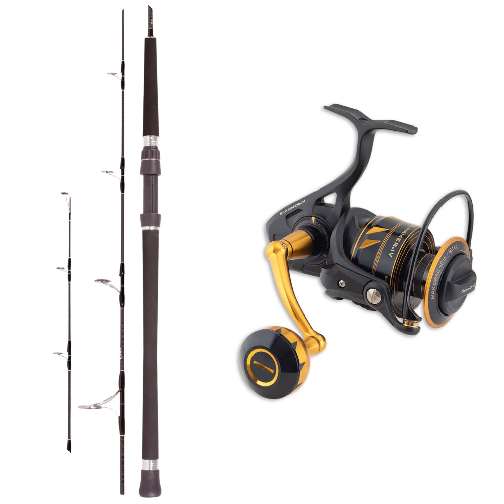 Penn Slammer IV 6500 Crucis Elite 541 PE 3-5 Jigging Combo