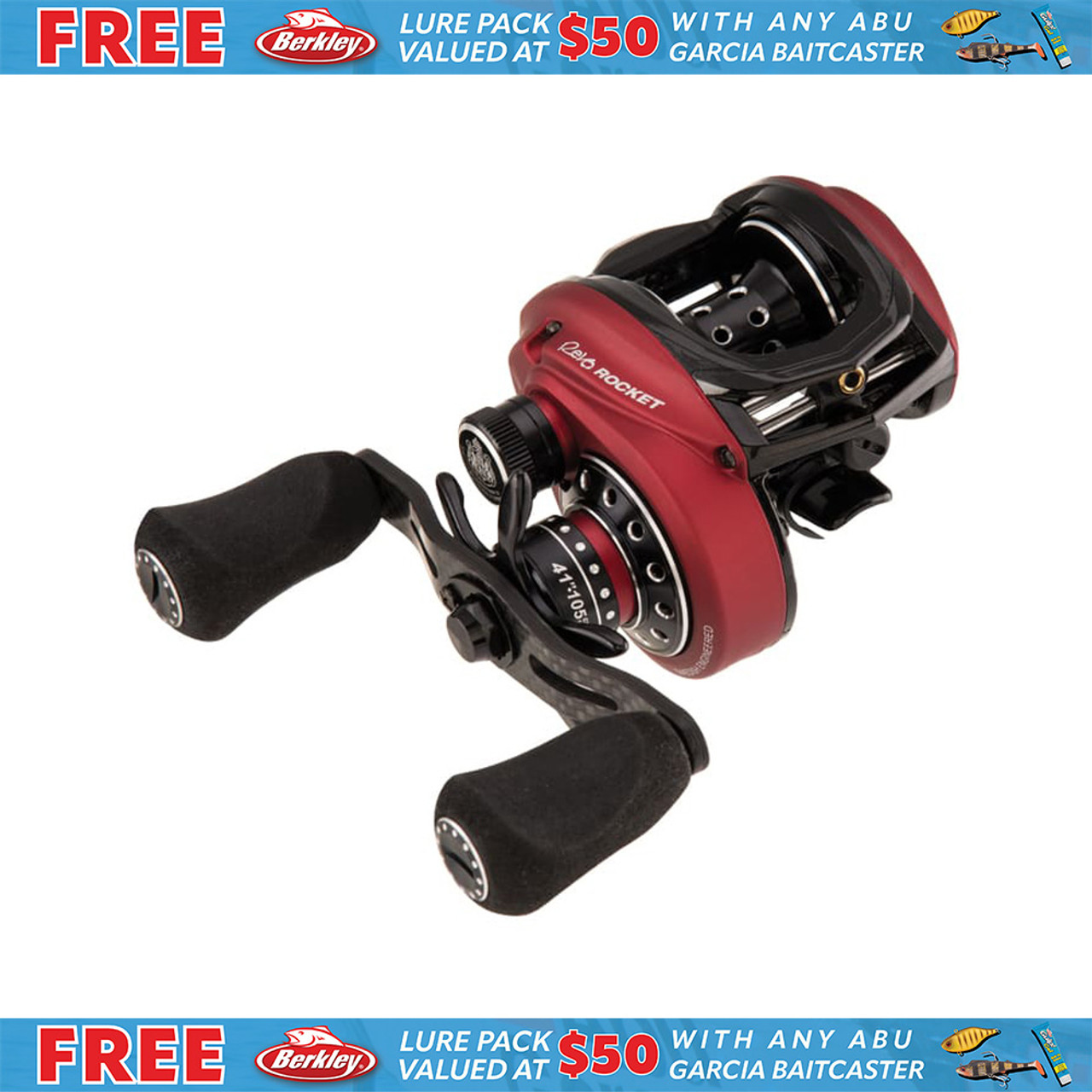 Abu Garcia Revo® SX Rocket Low Profile Baitcast Reel