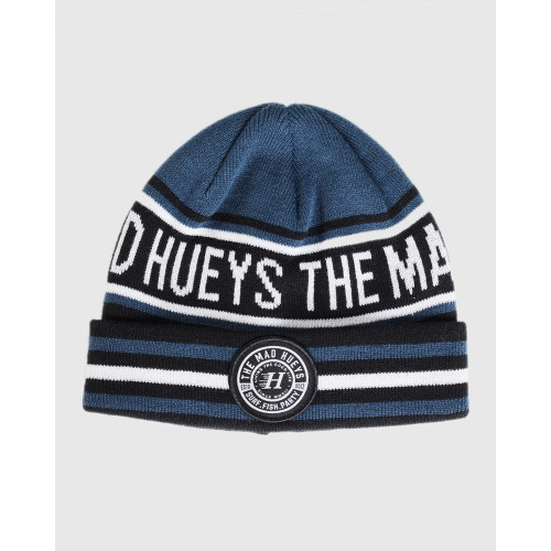 SURF FISH PARTY BEANIE - PETROL BLUE