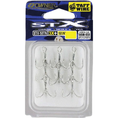 Small owner or vmc treble hooks. Bulk : r/FishingAustralia