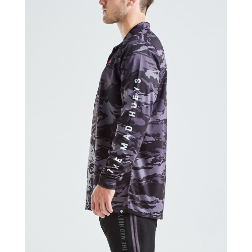 CAPTAIN WHEEL  UPF50+  FISHING JERSEY - BLACK