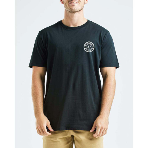SURF FISH PARTY SS TEE - BLACK
