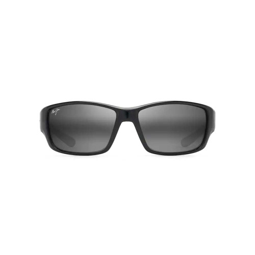 Maui Jim GREY LOCAL KINE SHINY BLACK/GREY/MAROON