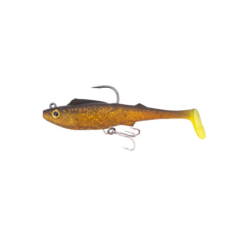 145mm Zerek Flat Shad X Weedless Soft Plastic Swimbait Lure - Baitfish