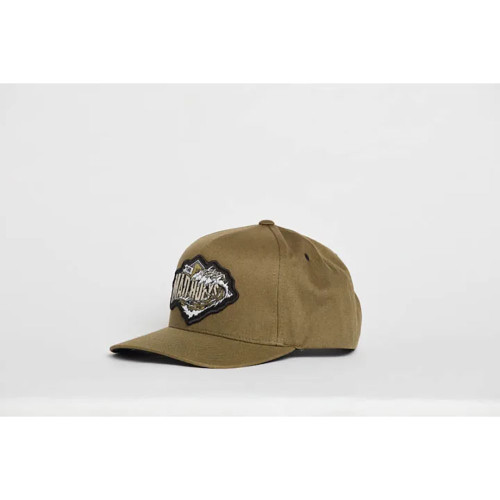 DEAD WAVES | TWILL SNAPBACK - DUSTY GREEN