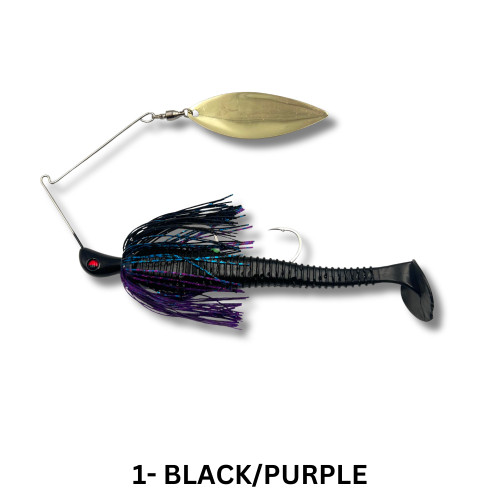 Spinwright - 1oz Single Willow Rigged Spinnerbait Spinwright - 1oz Single Willow Rigged Spinnerbait