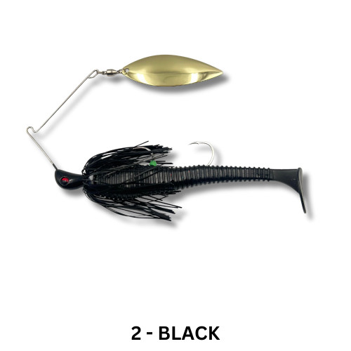 Spinwright - 1oz Single Willow Rigged Spinnerbait Spinwright - 1oz Single Willow Rigged Spinnerbait