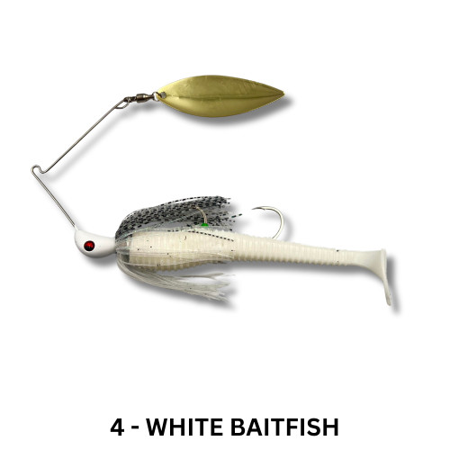 Spinwright - 1oz Single Willow Rigged Spinnerbait Spinwright - 1oz Single Willow Rigged Spinnerbait