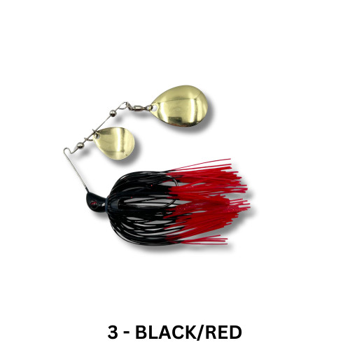 Spinwright Lures - 1/4oz Double Colorado Spinnerbait Spinwright Lures - 1/4oz Double Colorado Spinnerbait