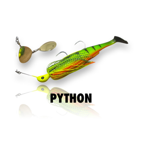 Spinwright Lures Beast Series - 1oz Twinspin w/ 7" Irukandji Spinwright Lures Beast Series - 1oz Twinspin w/ 7" Irukandji